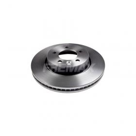 DISCO FREIO LAND ROVER DISCOVERY DIANTEIRO VENTILADO S/ CUBO 317MM 5 FUROS BD7360 FREMAX